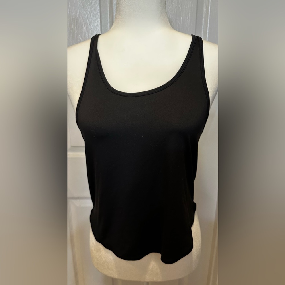 Abercombie & Finch Top Black Mesh Tank Size XS